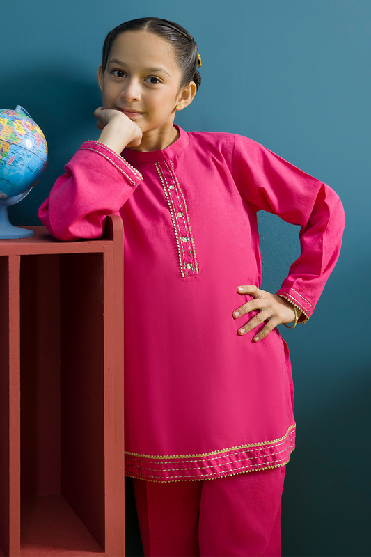 Embroidered Kurta Trouser - 2204