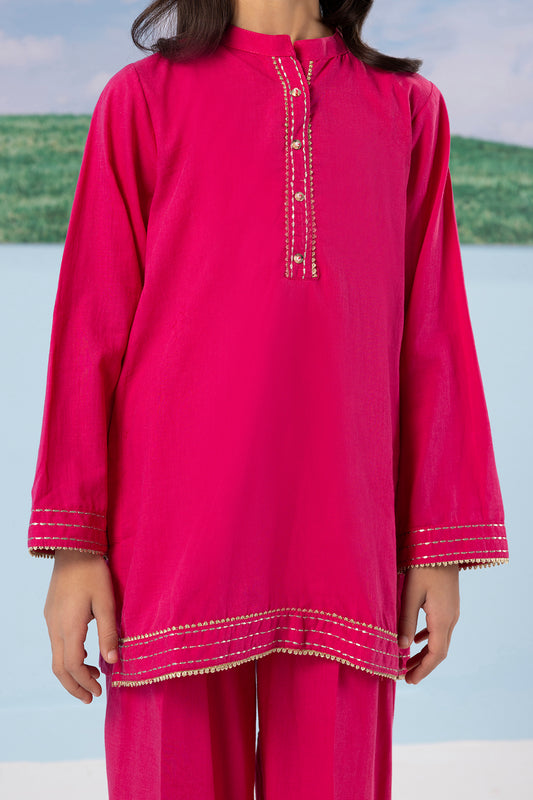 Embroidered Kurta Trouser - 2204