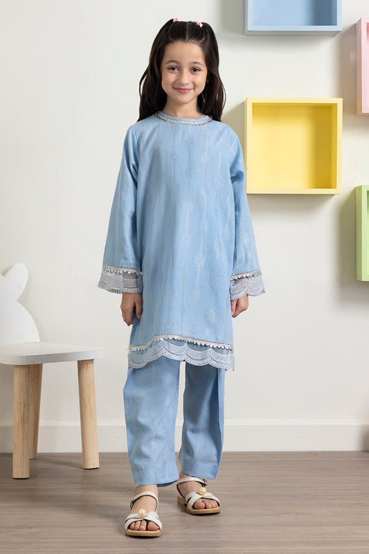 Embroidered Kurta Trouser - 2207