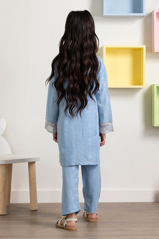 Embroidered Kurta Trouser - 2207