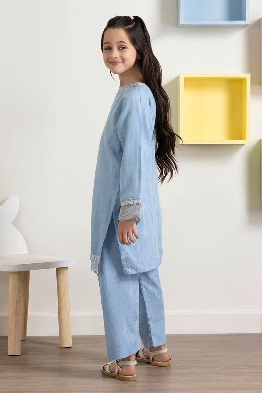 Embroidered Kurta Trouser - 2207