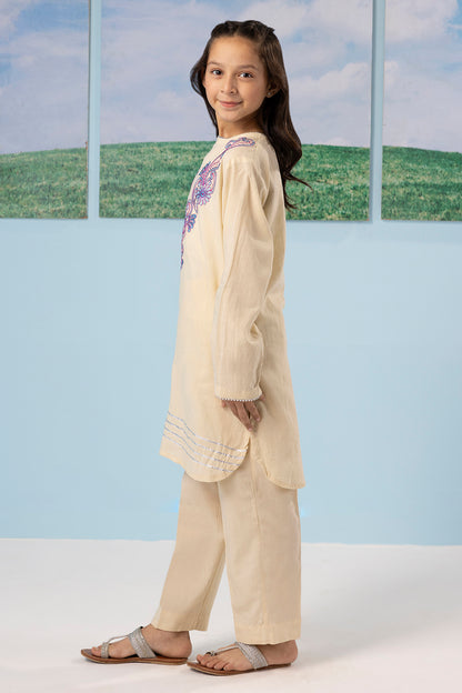 Embroidered Kurta Trouser - 2208