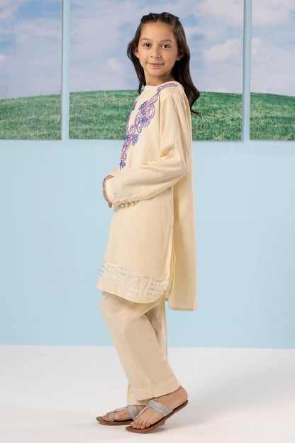 Embroidered Kurta Trouser - 2208