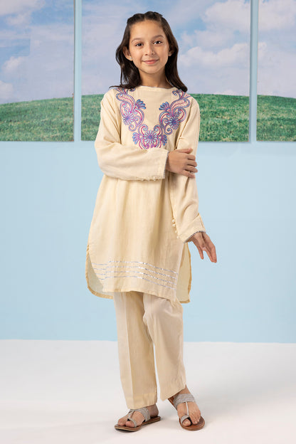 Embroidered Kurta Trouser - 2208