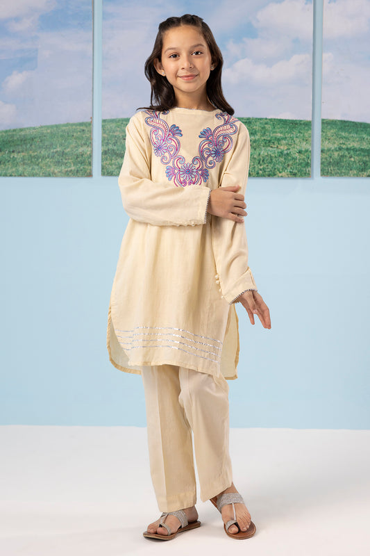 Embroidered Kurta Trouser - 2208
