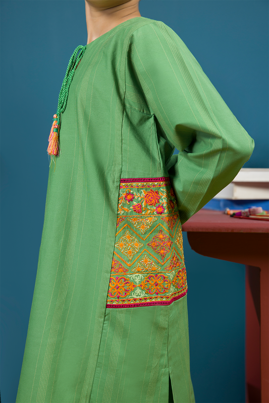 Embroidered Kurta Trouser - 2217