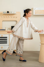 Embroidered Kurta Trouser - 2218