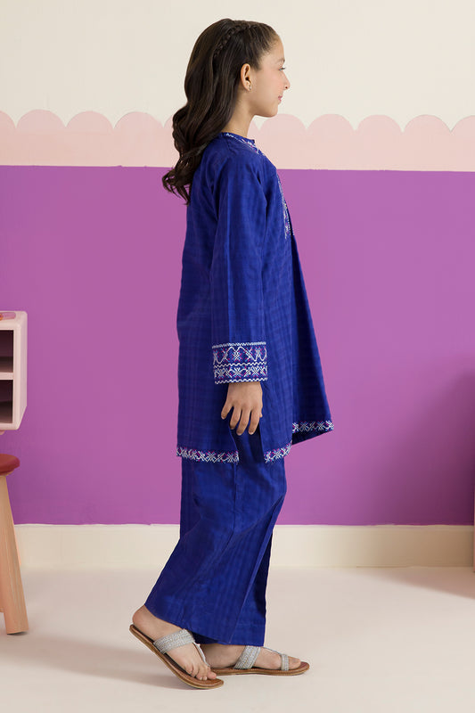 Embroidered Kurta Trouser - 2232