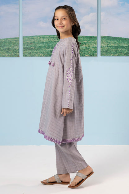 Embroidered Kurta Trouser - 2233