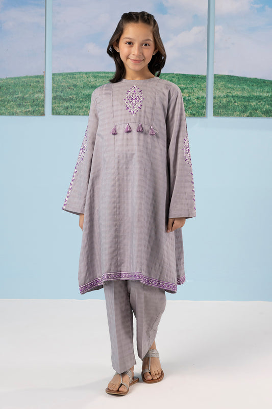 Embroidered Kurta Trouser - 2233