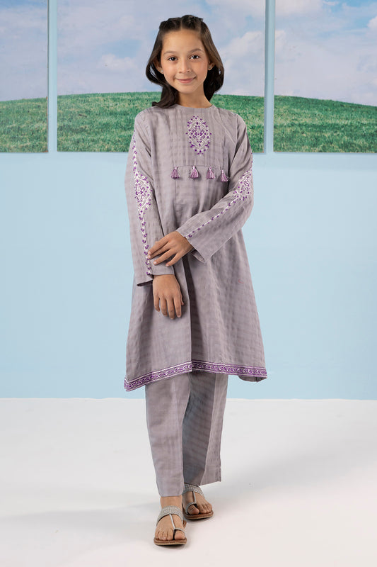 Embroidered Kurta Trouser - 2233