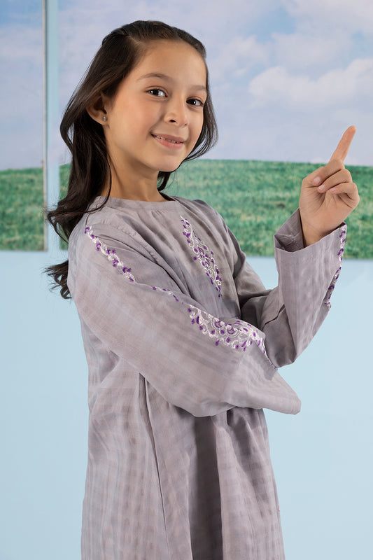 Embroidered Kurta Trouser - 2233