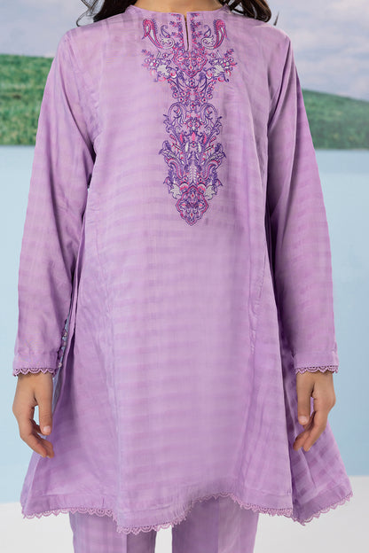 Embroidered Kurta Trouser - 2234