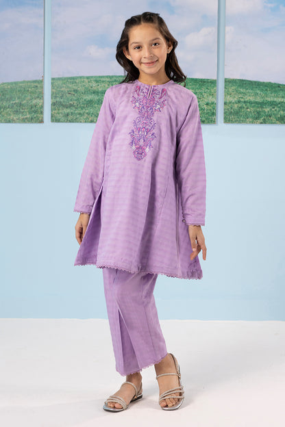 Embroidered Kurta Trouser - 2234