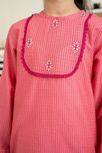 Embroidered Kurta Trouser - 2245