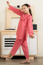 Embroidered Kurta Trouser - 2245