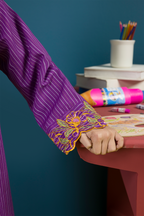 Embroidered Kurta Trouser - 2252