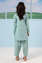 Embroidered Kurta Trouser - 2341