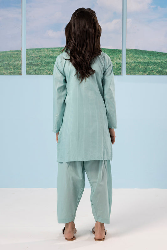 Embroidered Kurta Trouser - 2341