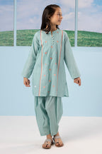 Embroidered Kurta Trouser - 2341