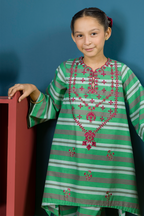 Embroidered Kurta Trouser - 2343
