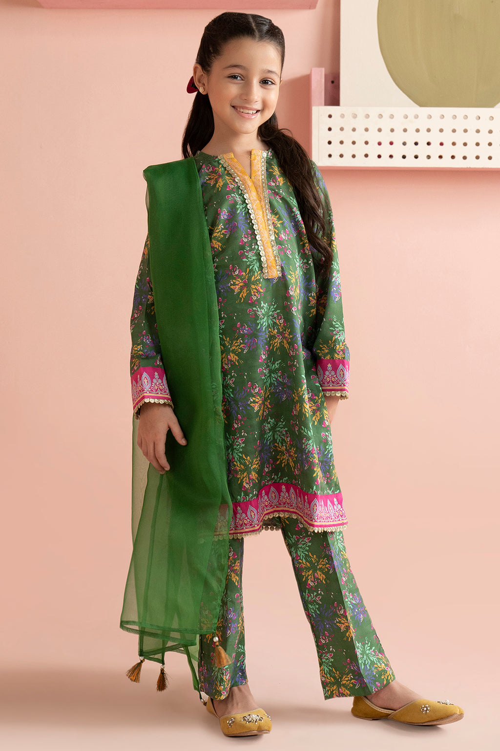 Kurta Dupatta Trouser - 3192