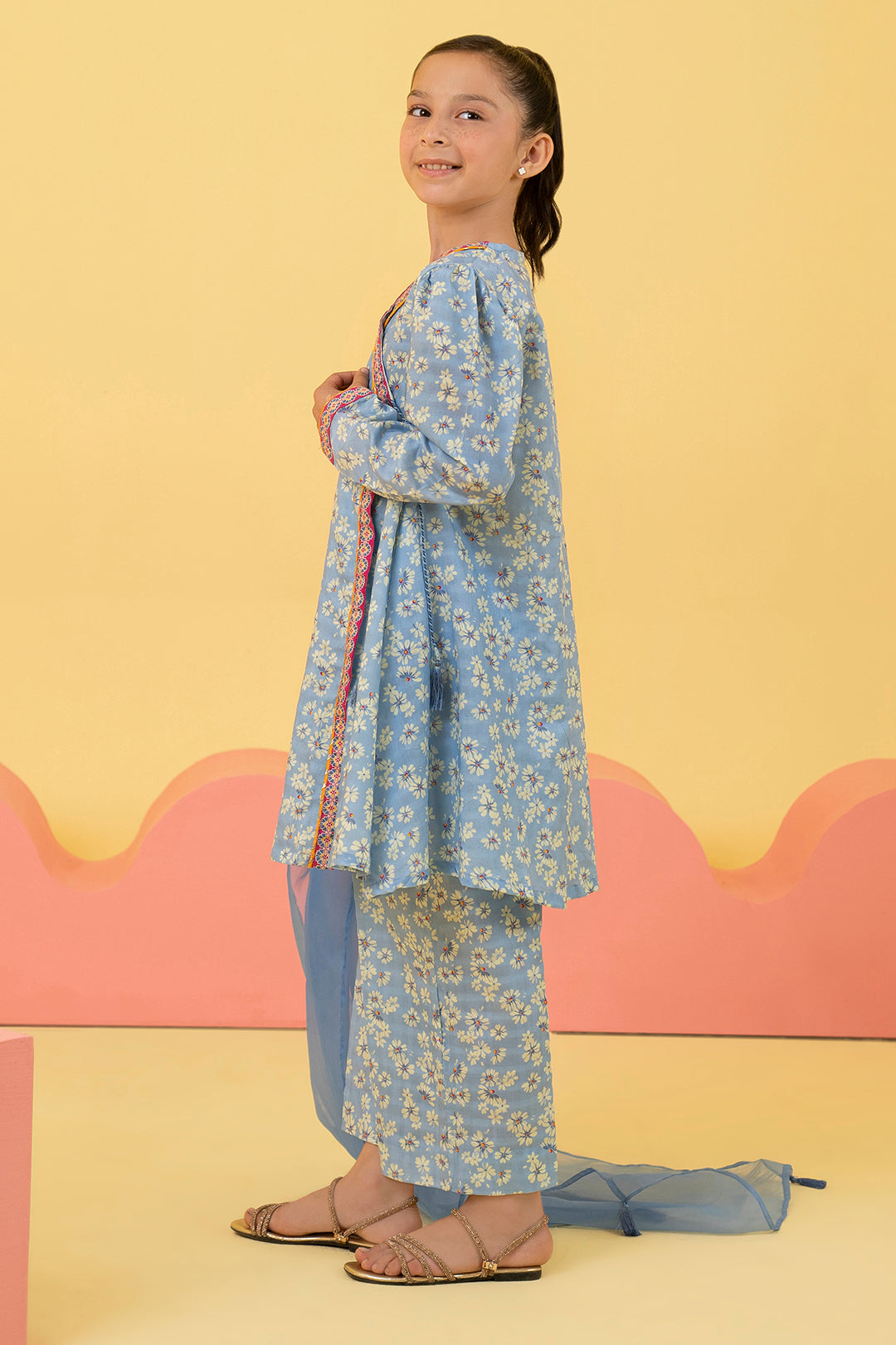 Kurta Dupatta Trouser - 3196