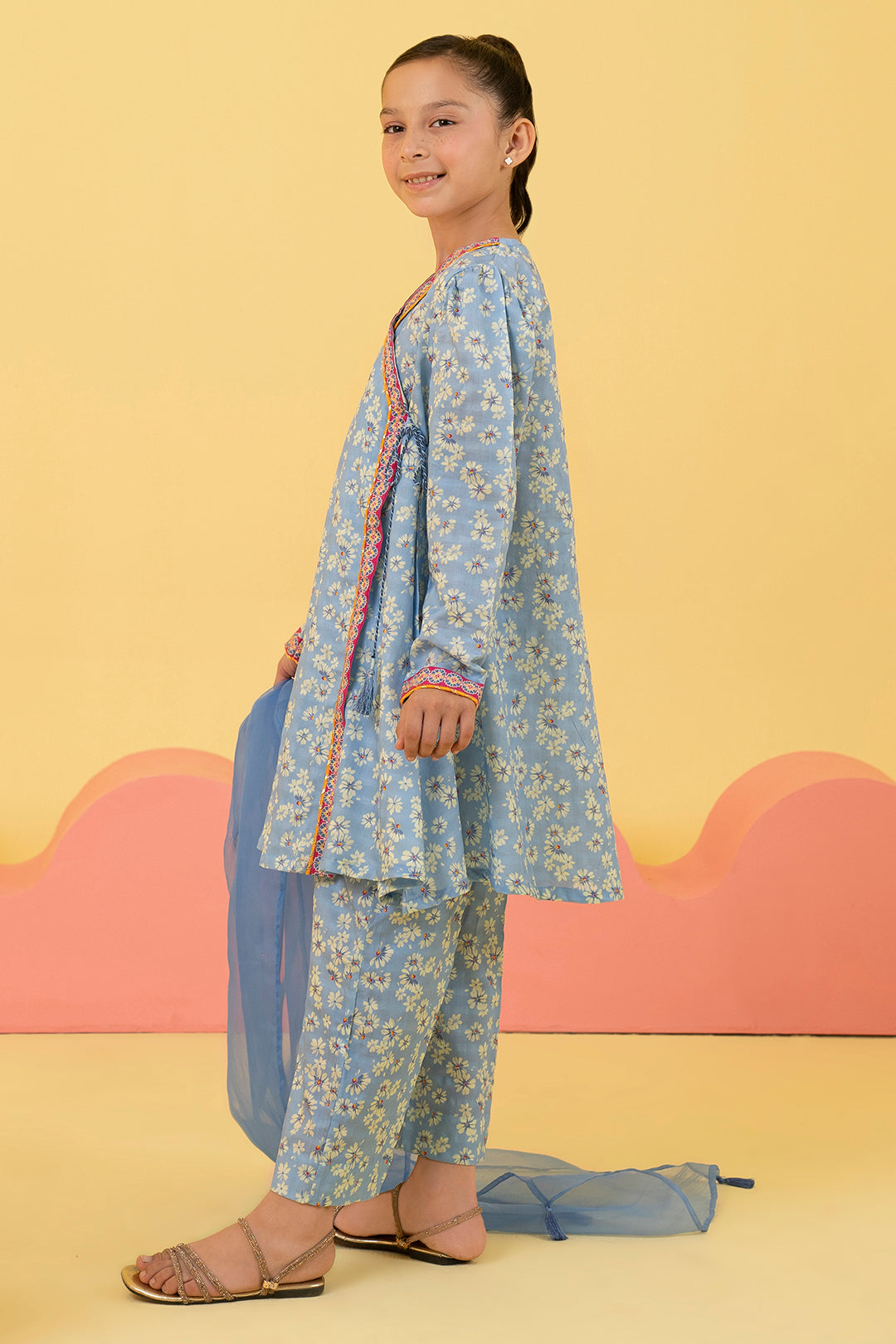 Kurta Dupatta Trouser - 3196