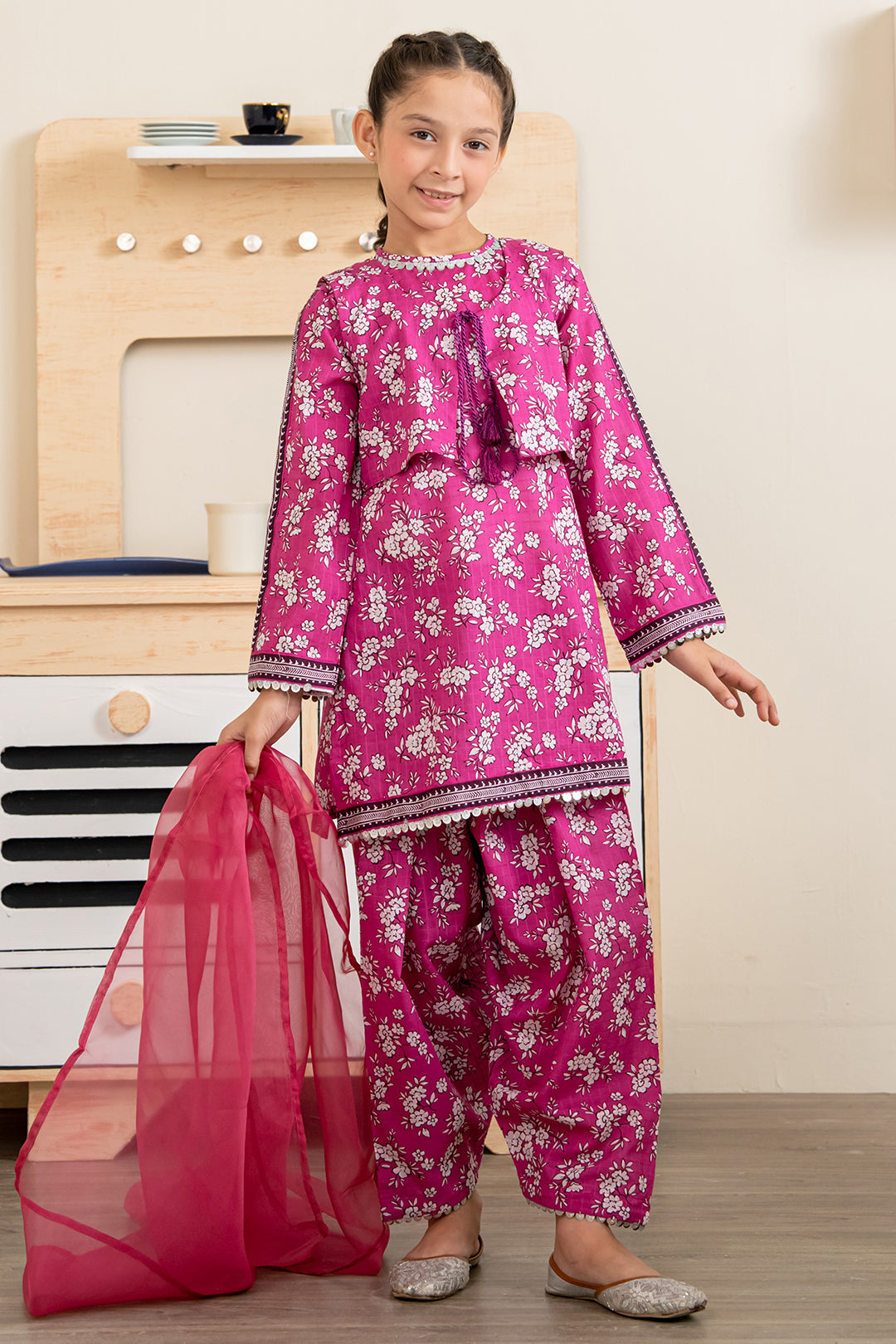 Kurta Dupatta Trouser - 3197