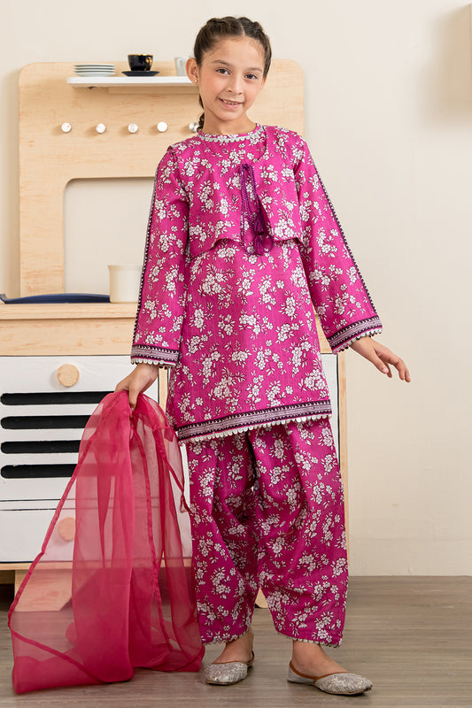 Kurta Dupatta Trouser - 3197