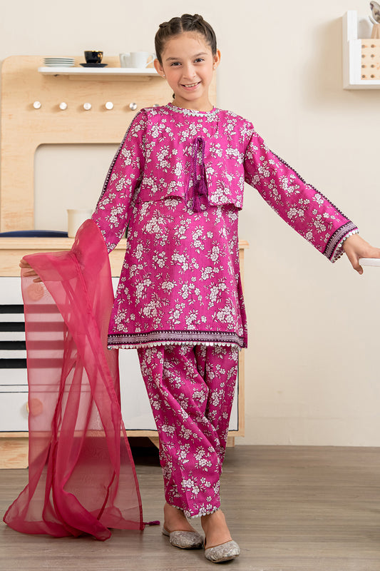 Kurta Dupatta Trouser - 3197