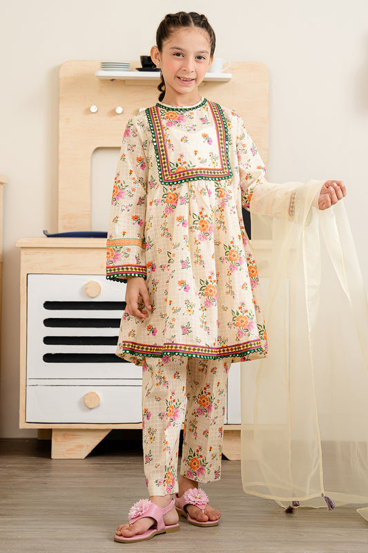 Kurta Dupatta Trouser - 3199