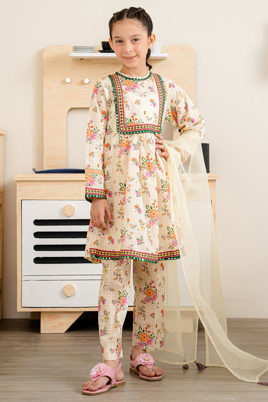 Kurta Dupatta Trouser - 3199