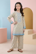 Embroidered Kurta Trouser - 2471