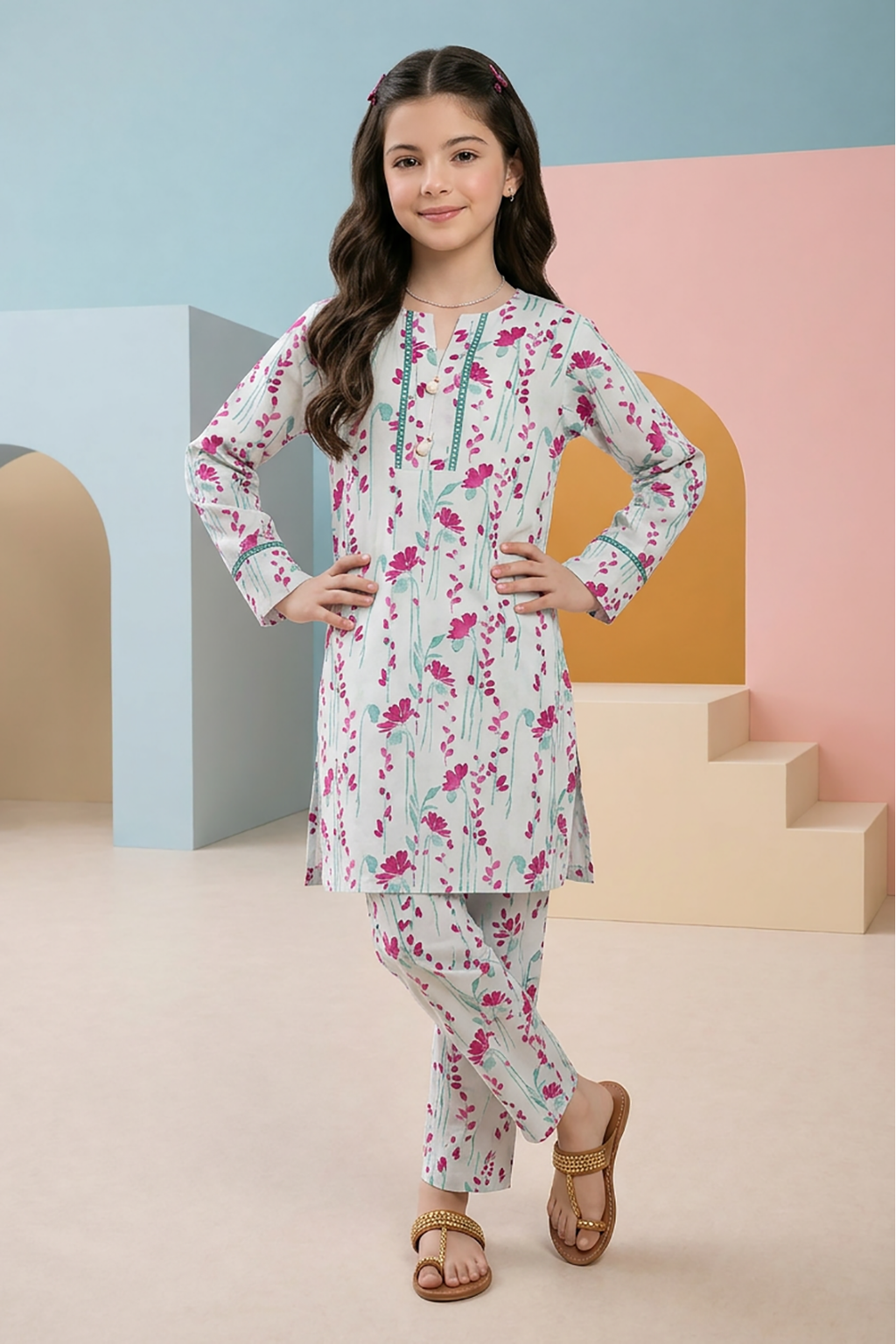 Kurta Trouser - 2519