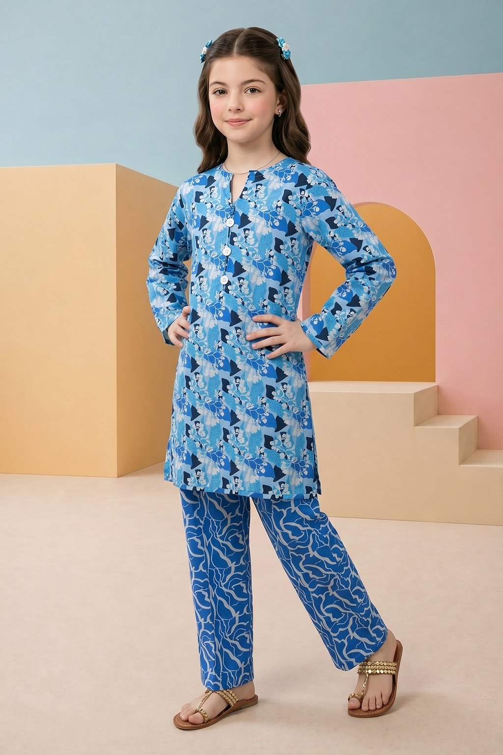 Kurta Trouser - 2527