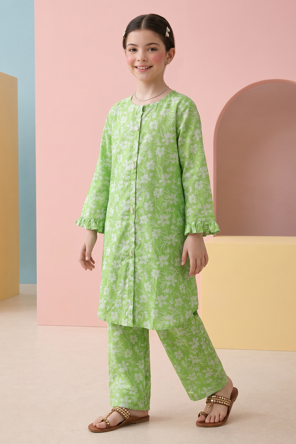 Kurta Trouser - 2537