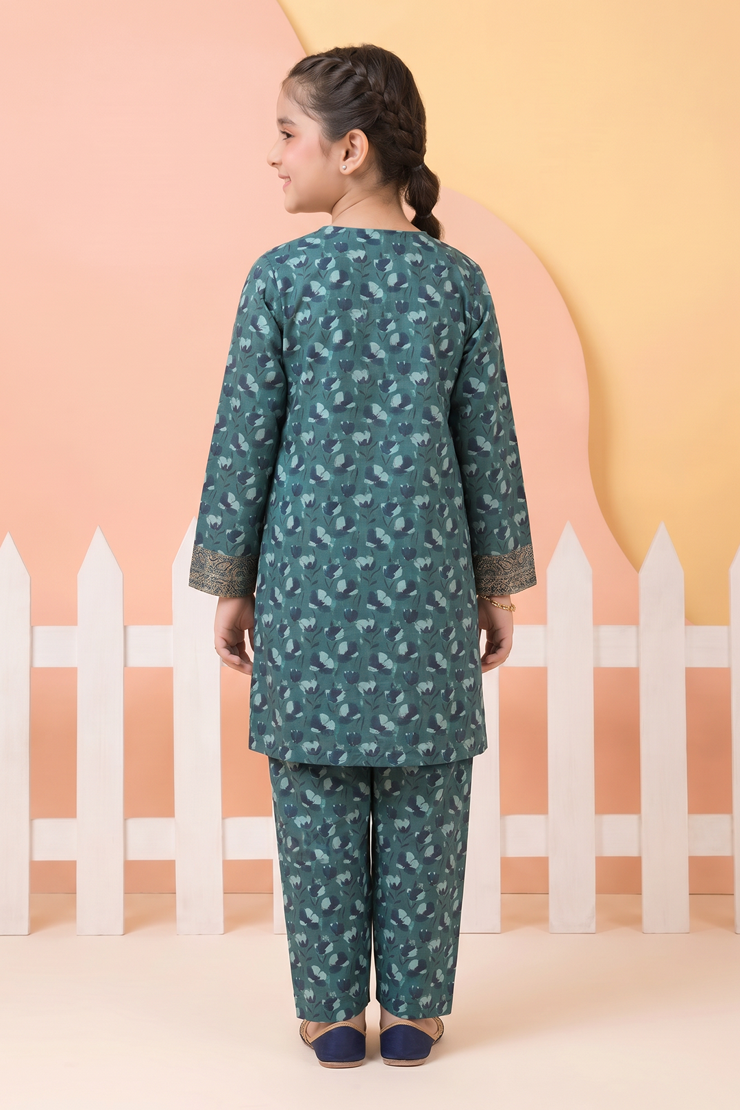 Embroidered Kurta Trouser - 2550