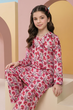 Embroidered Kurta Trouser - 2551