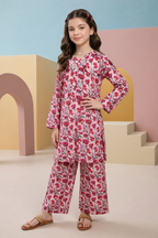 Embroidered Kurta Trouser - 2551
