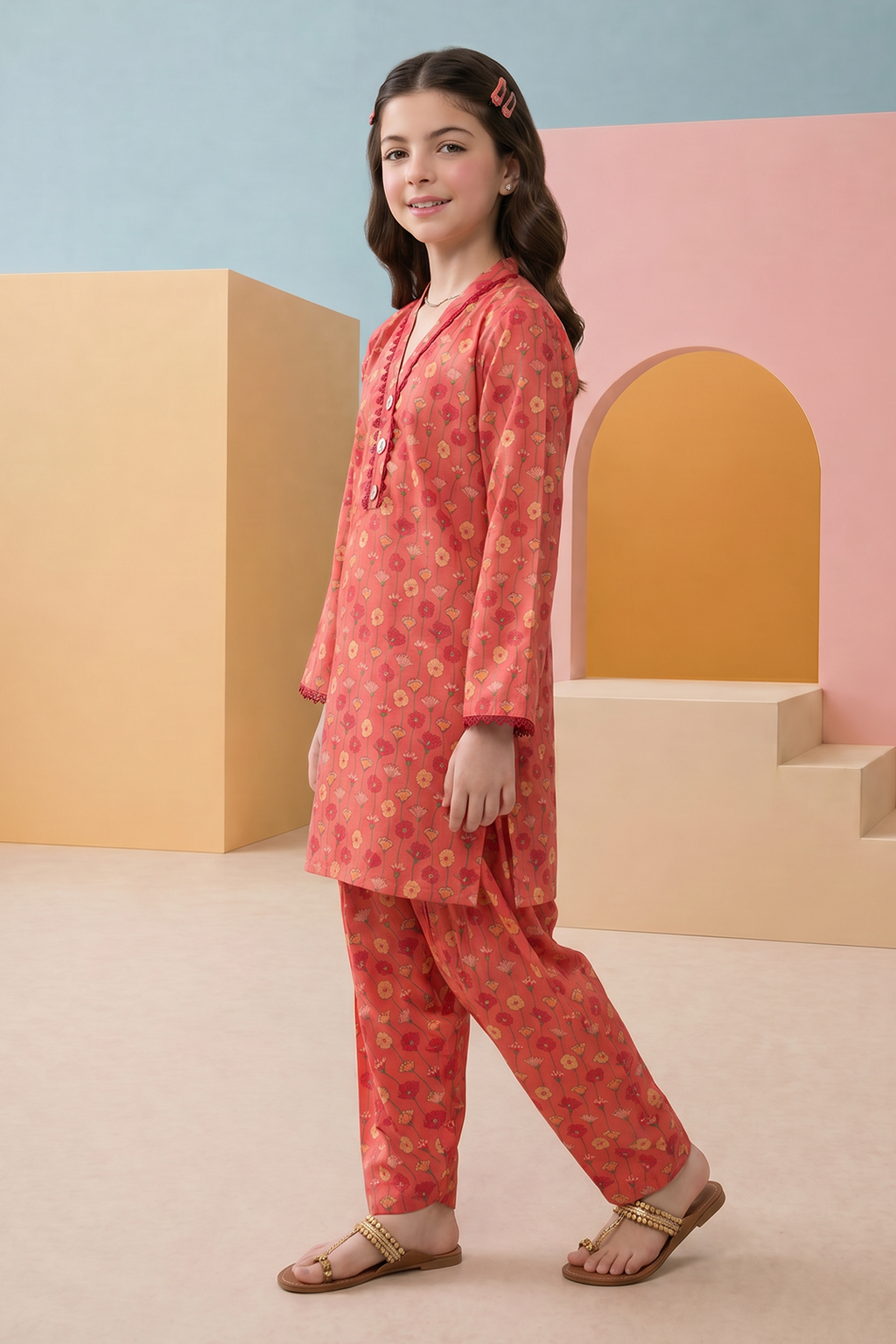 Kurta Trouser - 2613
