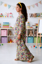 Embroidered Kurta Trouser - 2625