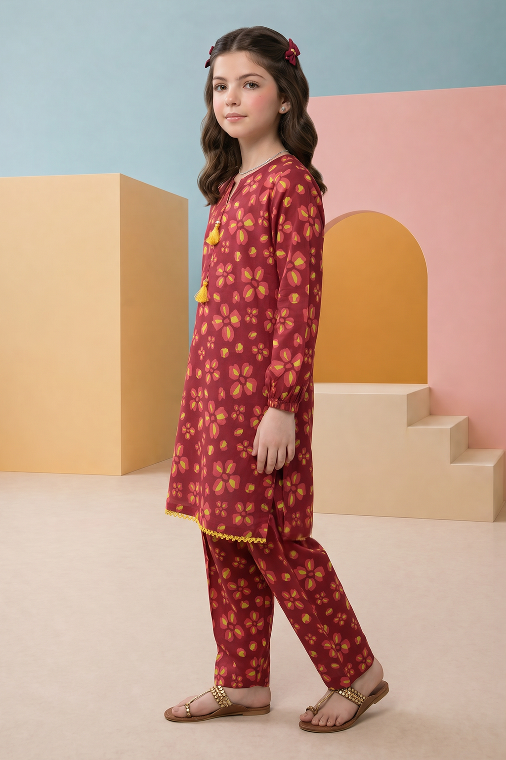 Kurta Trouser - 2671