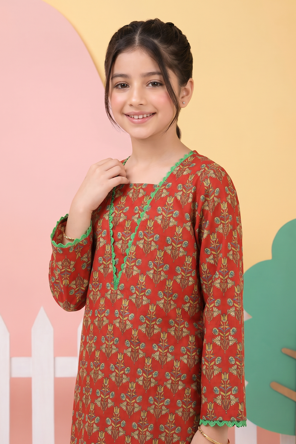 Kurta Trouser - 2676
