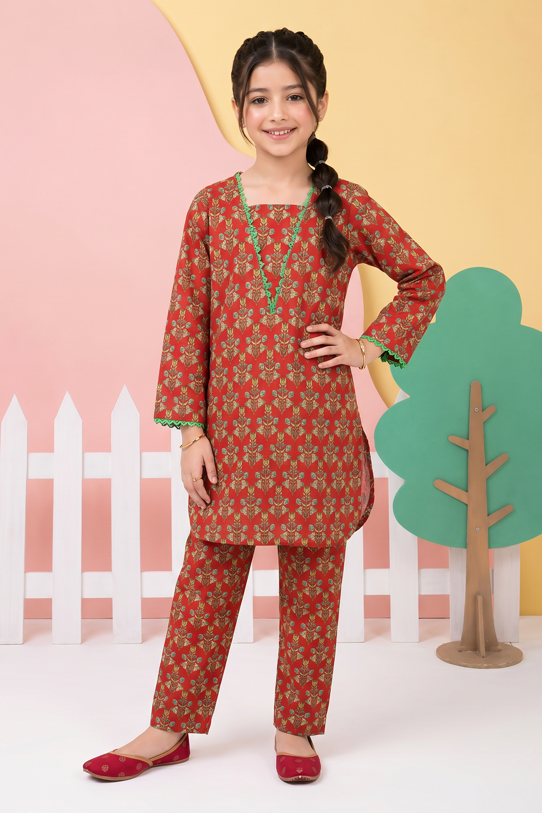 Kurta Trouser - 2676