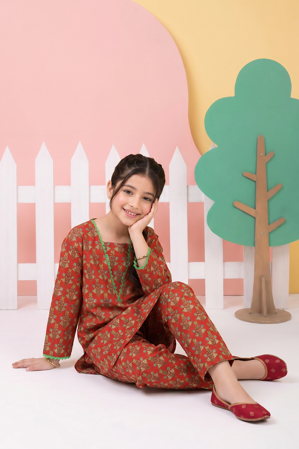 Kurta Trouser - 2676