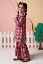 Embroidered Kurta Trouser - 2690