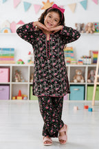 Embroidered Kurta Trouser - 2691