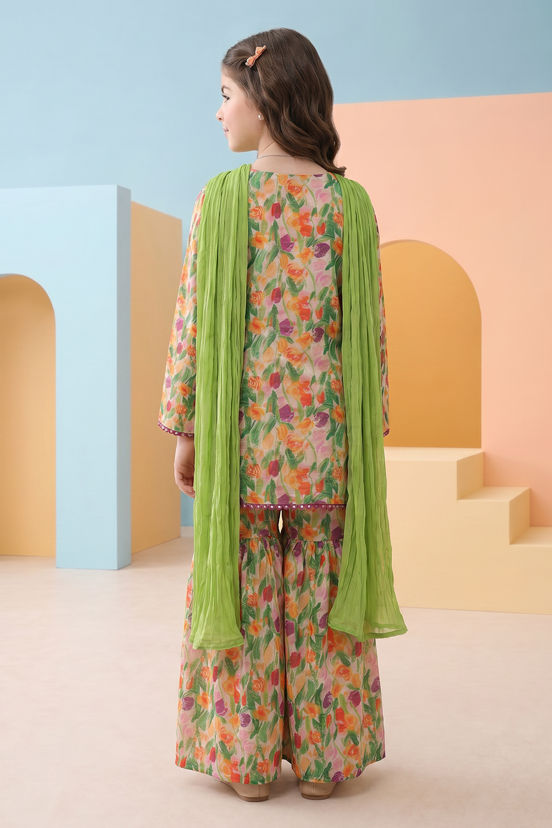 Kurta Dupatta Trouser - 3421