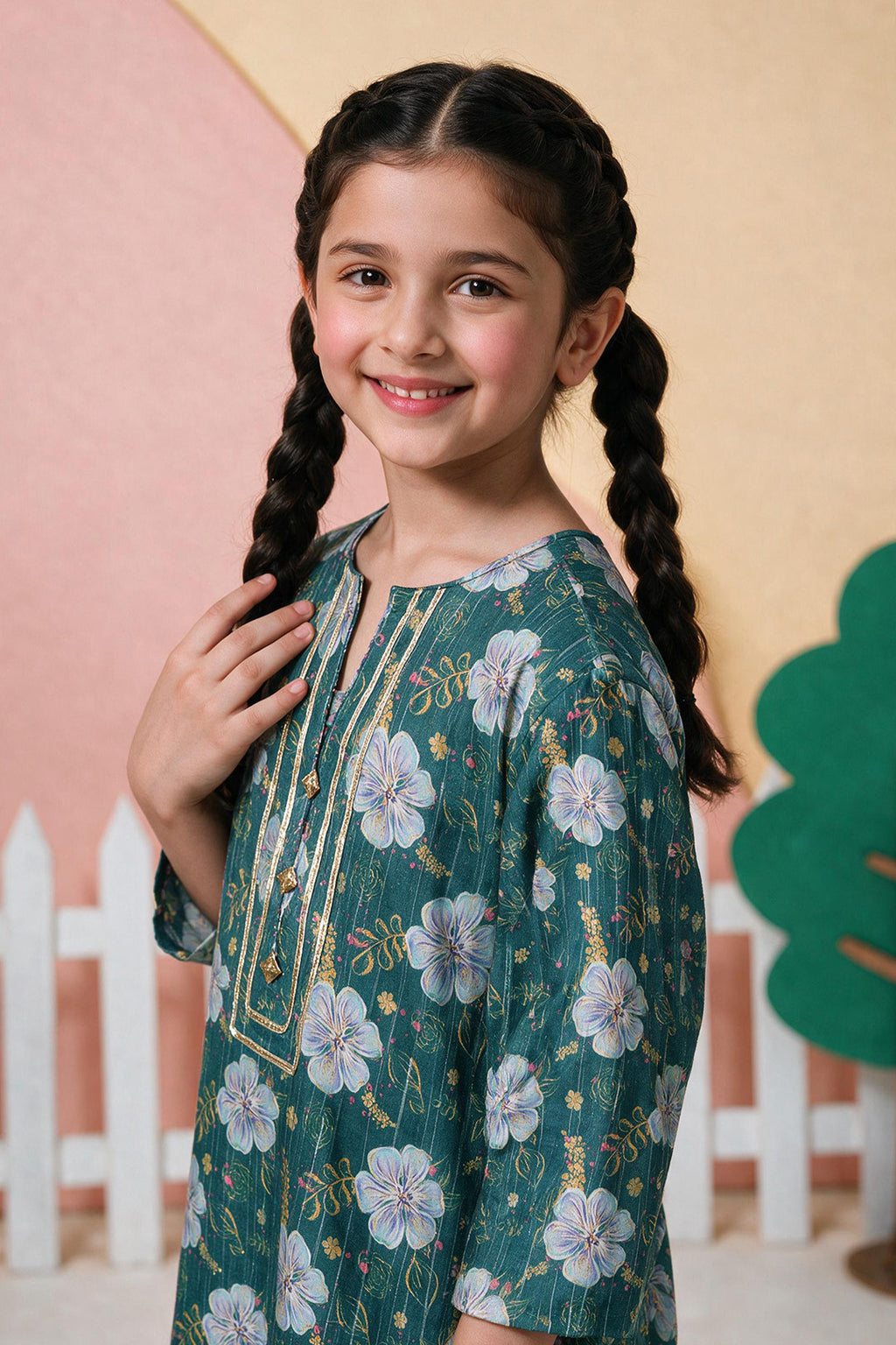 Kurta Dupatta Trouser - 3424